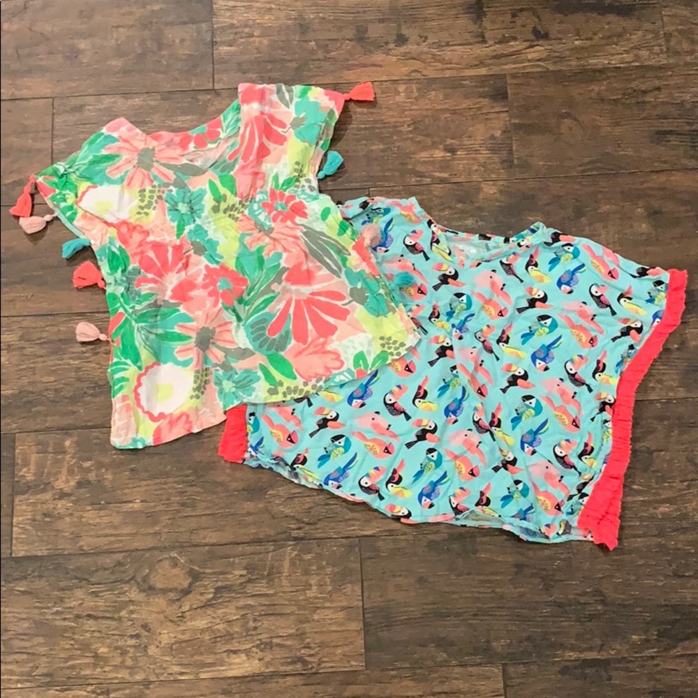 Lot of 2 Cat & Jack Coverups 3T
